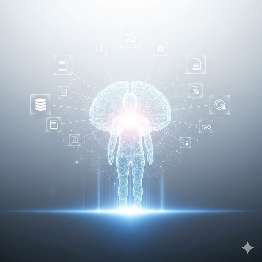 Illustrazione del funzionamento di Bravissima AI
